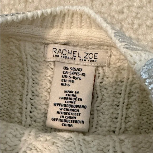 Rachel Zoe Metallic Knit Sweater - Picture 3 of 3